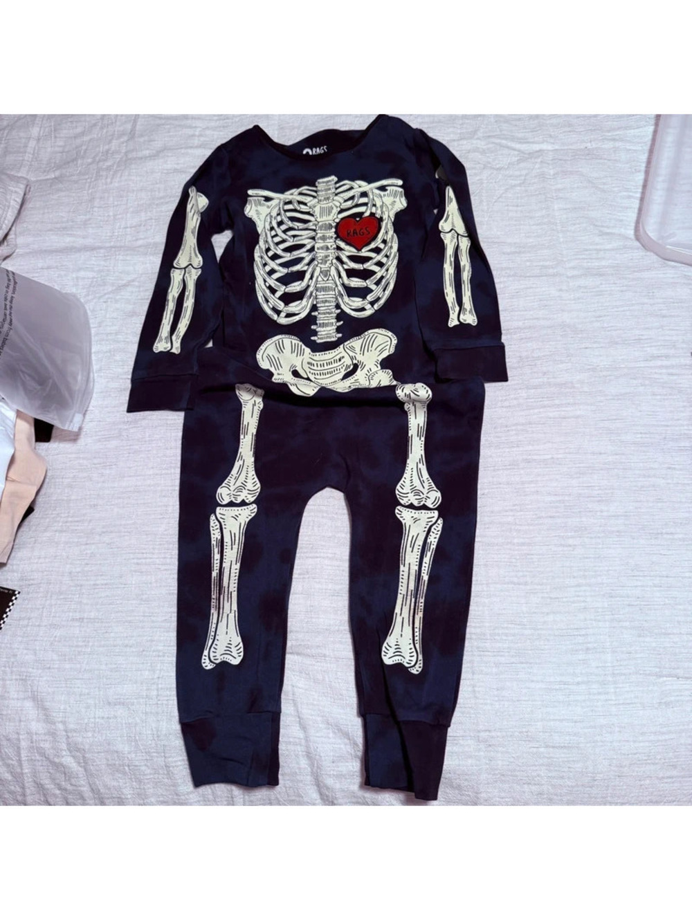 Rags skelly romper